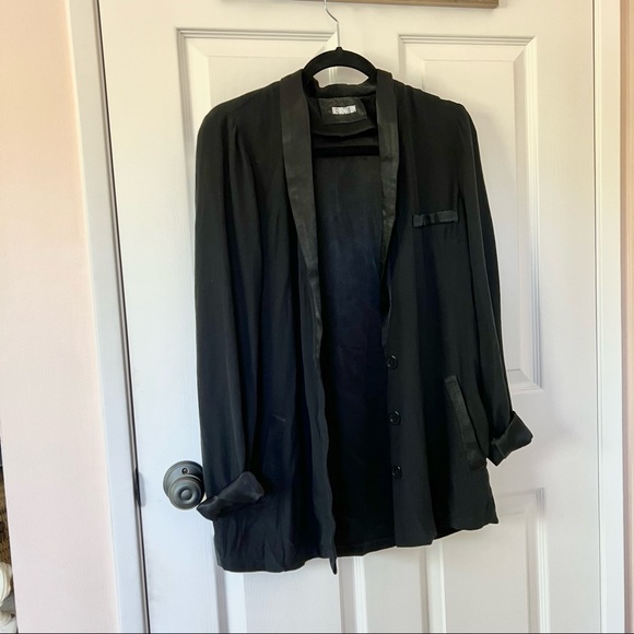 Reformation slouchy black Wakeman blazer, small - Picture 4 of 9